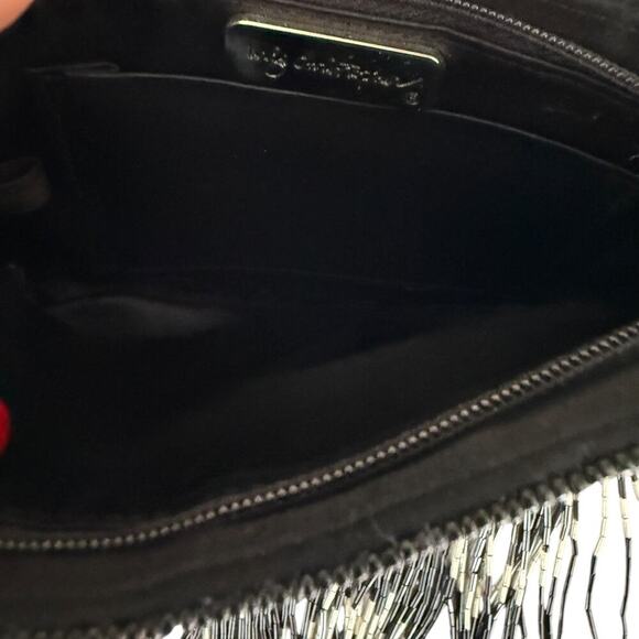 INGE CHRISTOPHER BEADED IKAT FRINGED CROSSBODY - Picture 6 of 8